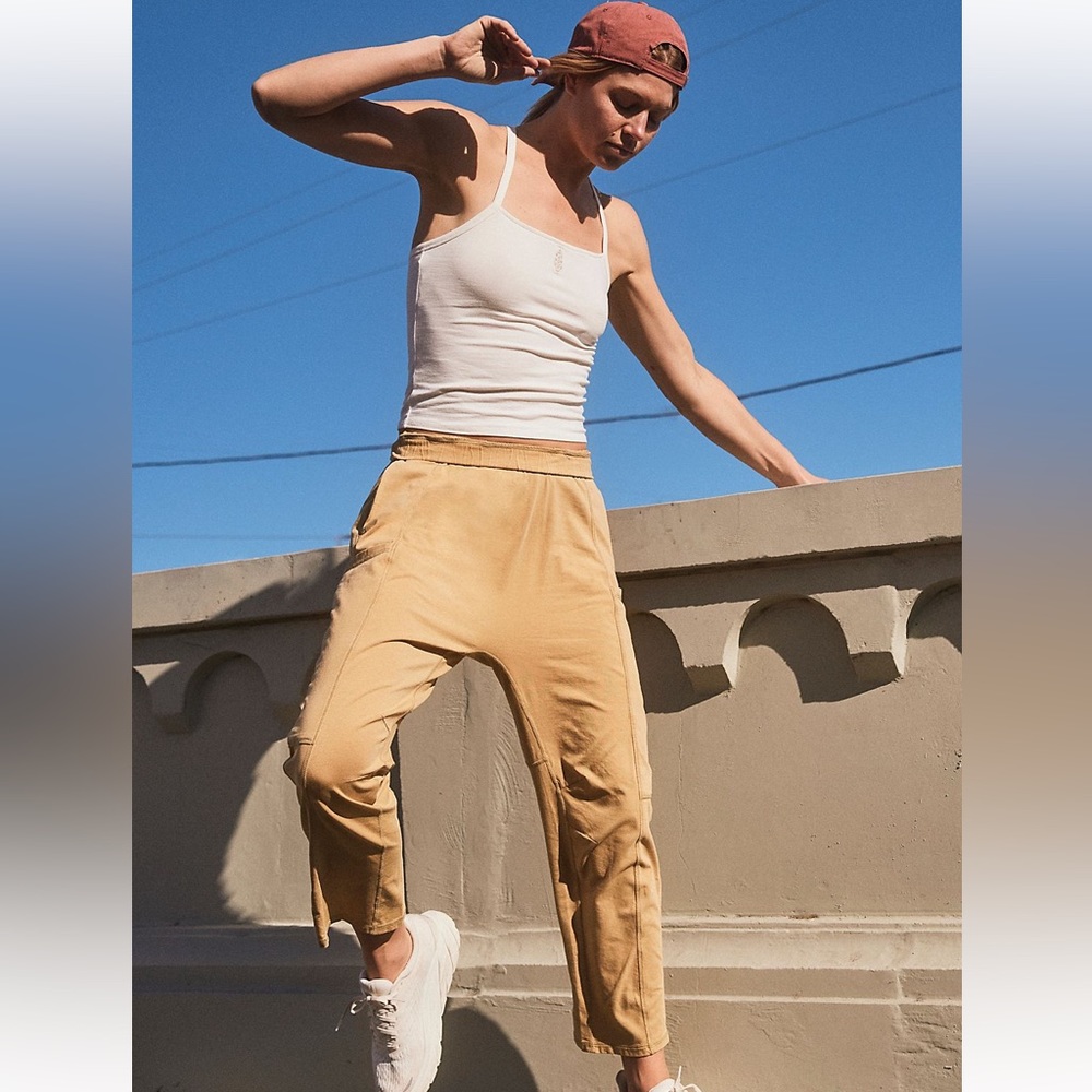 Free people movement joggers (high rise)